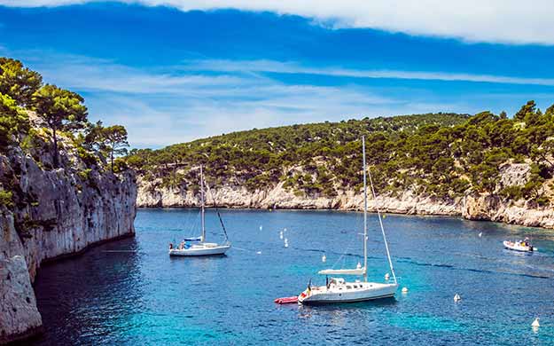 8 azur calanques