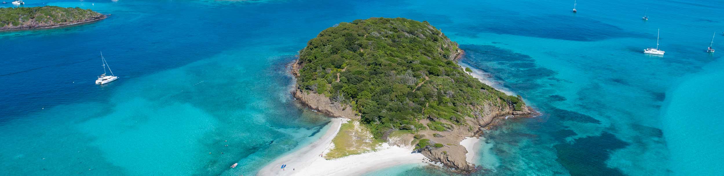 grenadines tobago cays plage de baradal banner