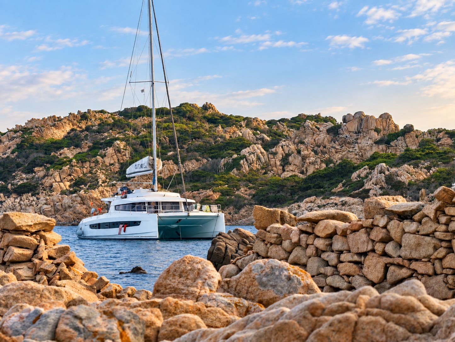 Bonifacio - Roccapina - Campomoro - croisière Corse et Sardaigne - Catlante